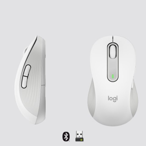 Logitech Signature M650 myszka Po lewej stronie RF Wireless + Bluetooth Optyczny 4000 DPI