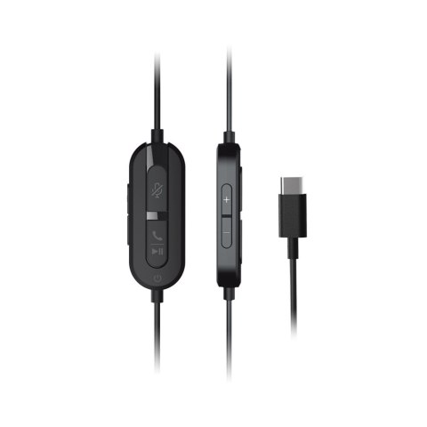 SŁUCHAWKI Z MIKROFONEM CHAT USB