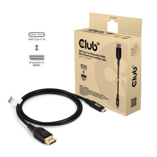 Kabel USB-C to DP 1M/M/M CAC-1559 Club3D