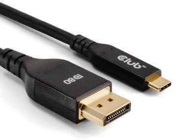 Kabel USB-C to DP 1M/M/M CAC-1559 Club3D