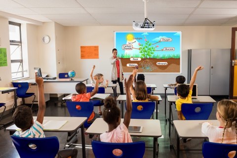 Epson EB-FH52 projektor danych 4000 ANSI lumenów 3LCD 1080p (1920x1080) Projektor pulpitowy Biały