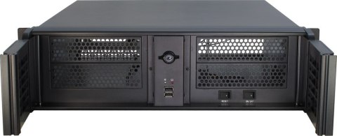 Inter-Tech 3U 3098-S, 19" Rack Server Chassis - czarny