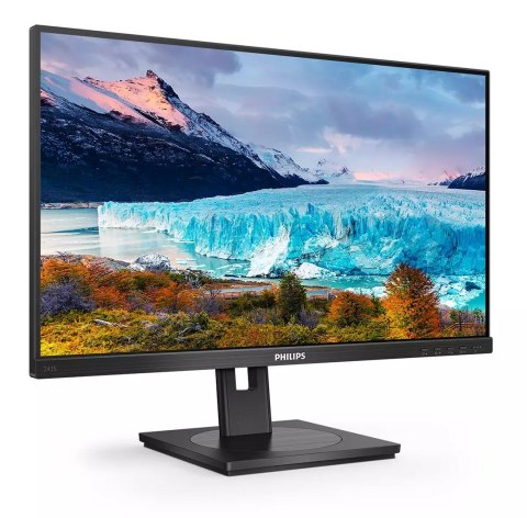 Philips S Line 243S1/00 monitor komputerowy 60,5 cm (23.8") 1920 x 1080 px Full HD LCD Czarny