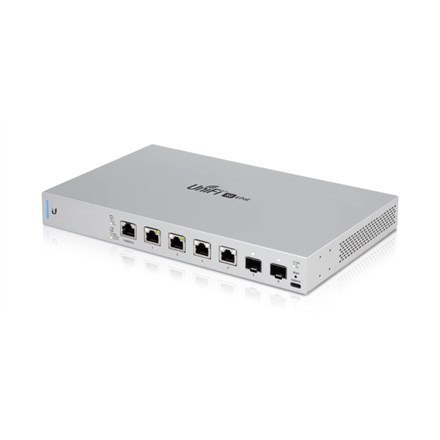 Ubiquiti UniFi US-XG-6POE łącza sieciowe Zarządzany 10G Ethernet (100/1000/10000) Obsługa PoE 1U Szary