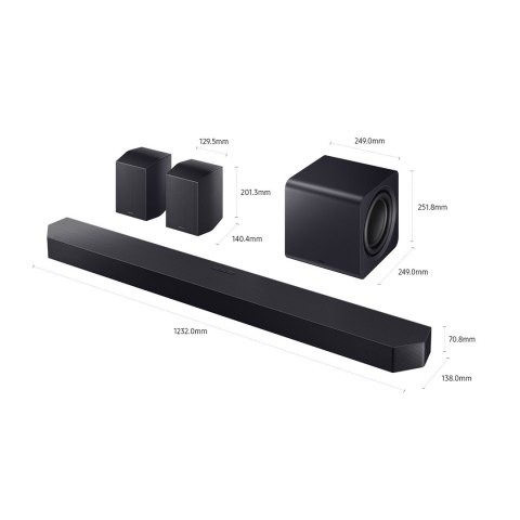Samsung HW-Q990F/EN Moduł głośników 11.1.4 kan. Czarny