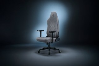 Wielowarstwowa tkanina Razer/stal Fotel do gier Iskur V2 X Jasnoszary