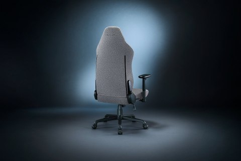 Wielowarstwowa tkanina Razer/stal Fotel do gier Iskur V2 X Jasnoszary