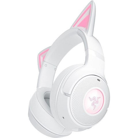 Zestaw słuchawkowy Razer | Kraken Kitty V2 BT | Łączność Bluetooth | Nauszne | Mikrofon | Redukcja szumów | Bezprzewodowy | Biał