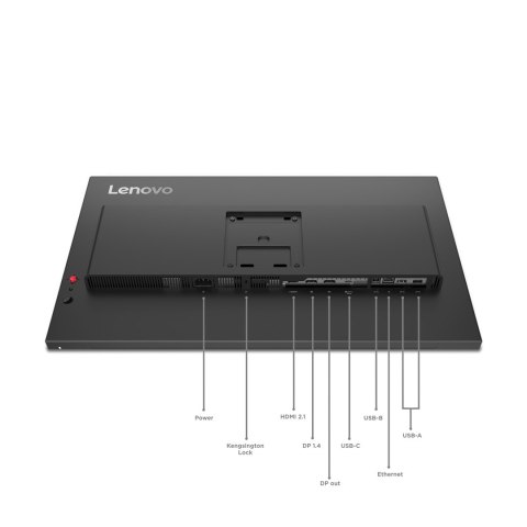 Lenovo ThinkVision P27QD-40 LED display 68,6 cm (27") 2560 x 1440 px Wide Quad HD Czarny
