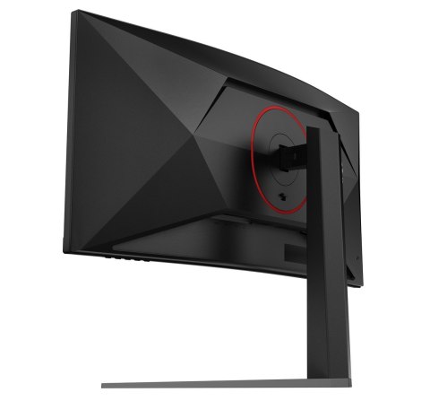 Monitor AOC CU34G4 34" Szybkie VA UWQHD 21:9 180 Hz 1 ms 3440 x 1440 pikseli 300 cd/m2 Ilość portów HDMI: 2 Czarny