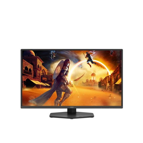 Monitor AOC Q25G4SR, 24,5 cali, IPS, Złącze QHD, 16:9, 300 Hz, 1 ms, 2560 x 1440 pikseli, 400 cd/m2, Ilość portów HDMI: 2, Czarn