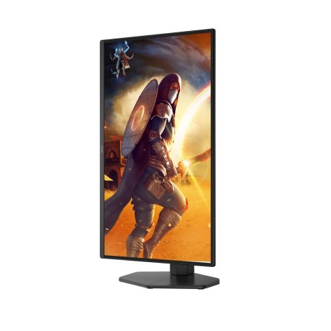 Monitor AOC Q25G4SR, 24,5 cali, IPS, Złącze QHD, 16:9, 300 Hz, 1 ms, 2560 x 1440 pikseli, 400 cd/m2, Ilość portów HDMI: 2, Czarn