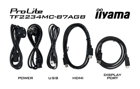 Monitor LED iiyama ProLite TF2234MC-B7AGB - Full HD (1080p) - 22