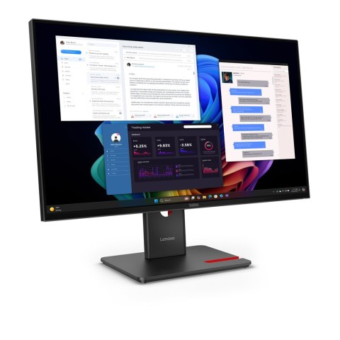 Monitor Lenovo ThinkVision T27UD-40 z systemami ochrony przed włamaniem (IPS), 27", godz. 16:9, 60 Hz, 4 ms, 3840 x 2160 pikseli