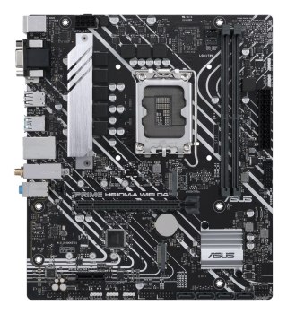 Asus | Płyta główna H610M-A WIFI D4 | Rodzina procesorów Intel | Gniazdo procesora LGA1700 | Moduły DIMM DDR4 | Gniazda pamięci 