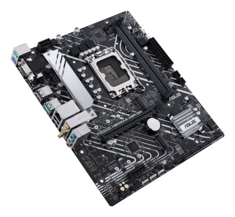 Asus | Płyta główna H610M-A WIFI D4 | Rodzina procesorów Intel | Gniazdo procesora LGA1700 | Moduły DIMM DDR4 | Gniazda pamięci 