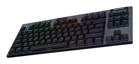 Logitech G G915 X Lightspeed klawiatura Gaming USB + RF Wireless + Bluetooth QWERTY Amerykański międzynarodowy Czarny