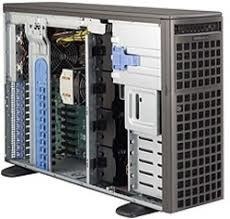 Obudowa Supermicro SC747 BTQ-R2K04B - Tower - 4U - Erweitertes ATX - SATA/SAS - Hot-Swap 2000 Watt - Schwarz