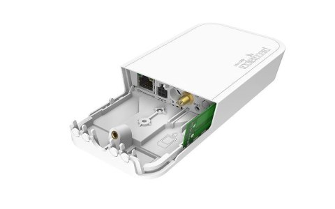 Router Mikrotik wAP LoRa8 kit - przepływność 300 Mbps, LAN 10/100 Mbps, zasilanie 9-30V, montaż na suficie, biała obudowa, anten Router Mikrotik wAP LoRa8 kit - przepływność 300 Mbps, LAN 10/100 Mbps, zasilanie 9-30V, montaż na suficie, biała obudowa, anten