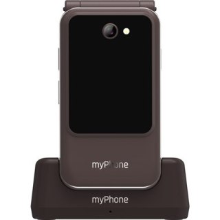 Telefon myPhone Harmony LTE Brązowy 2,8+1,44 " Systemy ochrony przed włamaniem (IPS) 48 MB 128 MB Jedna karta SIM Karta MicroSD