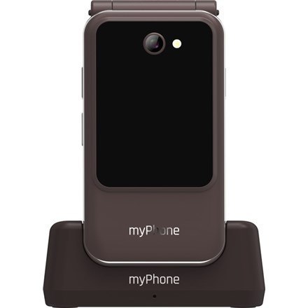 Telefon myPhone Harmony LTE Brązowy 2,8+1,44 " Systemy ochrony przed włamaniem (IPS) 48 MB 128 MB Jedna karta SIM Karta MicroSD  Telefon myPhone Harmony LTE Brązowy 2,8+1,44 " Systemy ochrony przed włamaniem (IPS) 48 MB 128 MB Jedna karta SIM Karta MicroSD