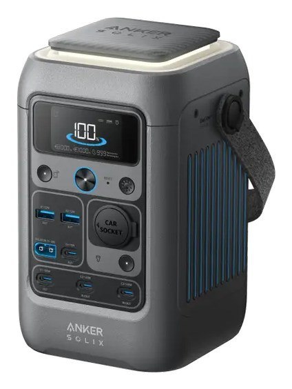 Anker Solix C300 DC przenośne stacja zasilająca 7 Litowo-żelazowo-fosforanowy (LiFePO4) 90000 mAh 300 W 2,8 kg