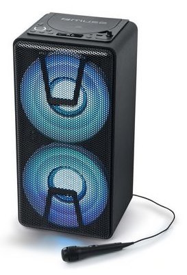 Muse M-1820 DJ przenośny system stereo 150 W Czarny Odtwarzacz mp3