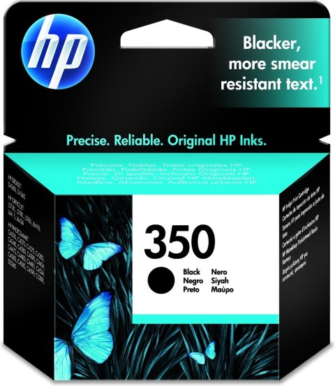 HP 350 oryginalny wkład atramentowy czarny