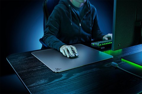 RAZER ATLAS SZKŁO HARTOWANE DUŻE CZARNE