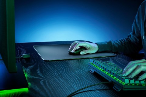 RAZER ATLAS SZKŁO HARTOWANE DUŻE CZARNE