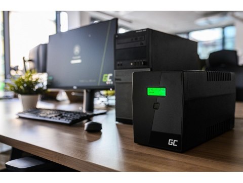 GREEN CELL ZASILACZ AWARYJNY UPS02 POWER PROOF 800VA 480W (WYPRZEDAŻ)