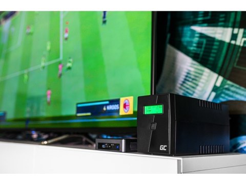 GREEN CELL ZASILACZ AWARYJNY UPS02 POWER PROOF 800VA 480W (WYPRZEDAŻ)