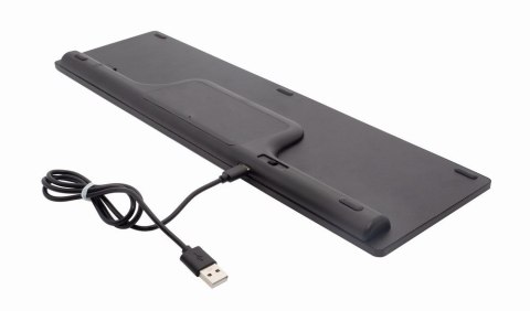 Gembird KBS-ECLIPSE-M500 klawiatura Dołączona myszka RF Wireless QWERTY US English Czarny
