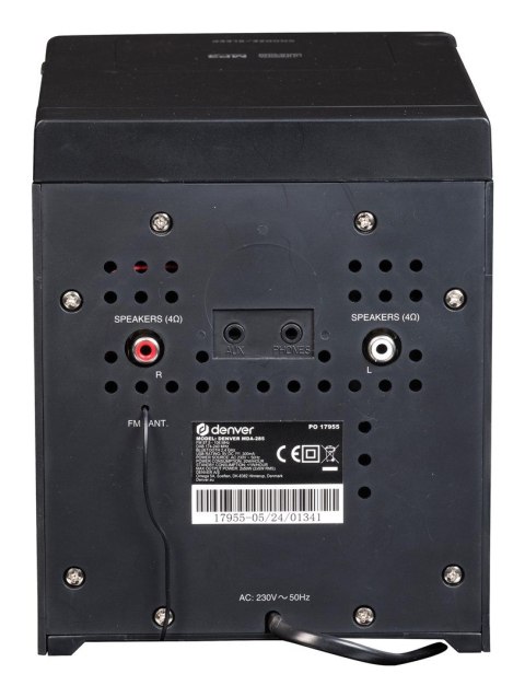 Micro system Denver MDA-285 z BT, CD, radiem i AUX
