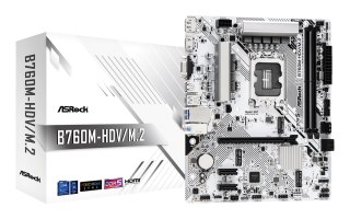 Asrock B760M-HDV/M.2 płyta główna Intel B760 LGA 1700 micro ATX