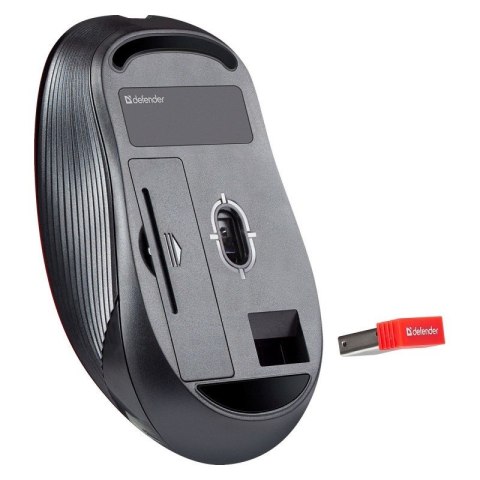 DEFENDER MYSZ BEZPRZEWODOWA GASSA MM-105 RF SILENT CLICK NIEBIESKA 52102