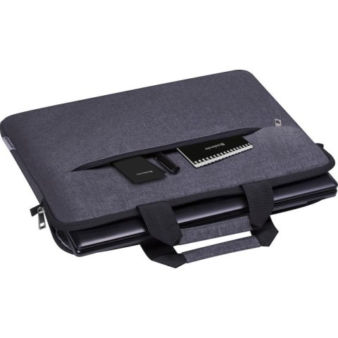 DEFENDER TORBA CHIC SZARA 15,6" 26087