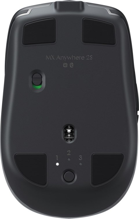Logitech MX Anywhere 2s myszka Biuro Po prawej stronie RF Wireless + Bluetooth Laser 4000 DPI