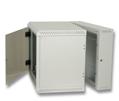 Triton 19" Rack Wall-mount 9U/250 glass door Szafa wisząca Szary