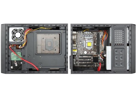 Chieftec UE-02B zabezpieczenia & uchwyty komputerów Mini Tower Czarny 250 W