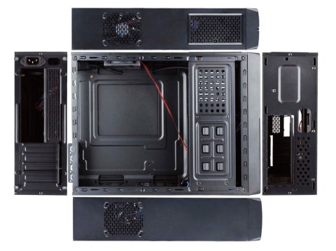 Chieftec UE-02B zabezpieczenia & uchwyty komputerów Mini Tower Czarny 250 W