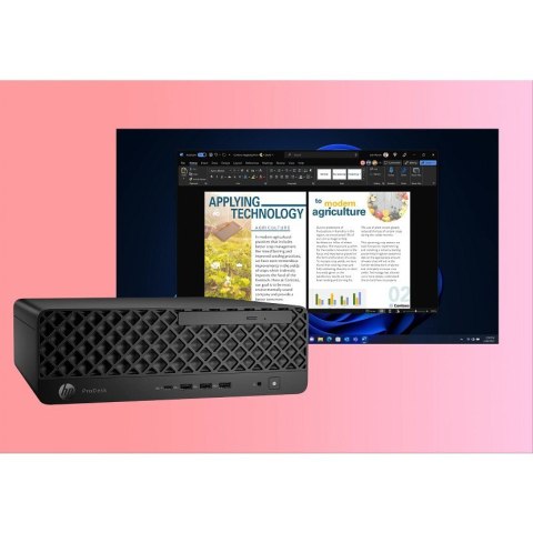 HP ProDesk 4 SFF G1i Desktop AI PC Core 5 225 16GB DDR5 5600 SSD512 Arc Graphics 130T W11Pro 3YOnSite