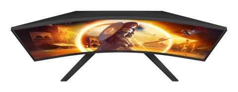 AOC G4 CQ32G4VE monitor komputerowy 81,3 cm (32") 2560 x 1440 px Quad HD LCD Czarny, Szary