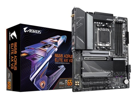 Gigabyte B650 AORUS ELITE AX V2 płyta główna AMD B650 Gniazdo AM5 ATX