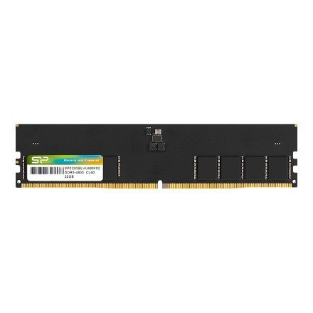Pamięć DDR5 Silicon Power 32GB (1x32GB) 4800 MHz CL40 1,1V Pamięć DDR5 Silicon Power 32GB (1x32GB) 4800 MHz CL40 1,1V