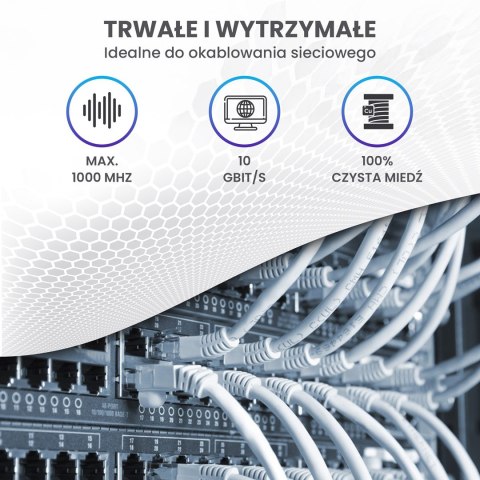 Extralink CAT5E UTP (U/UTP) V2 Wewnętrzny | Kabel sieciowy skrętka | 305M