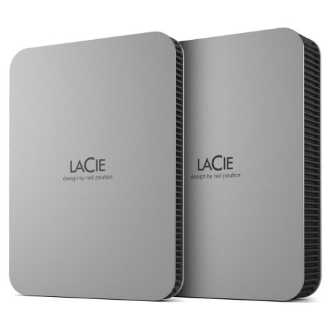 LaCie Mobile Drive (2022) zewnętrzny dysk twarde 5 TB 2.5" USB Type-C 3.2 Gen 1 (3.1 Gen 1) Srebrny