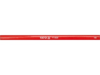 Ołówek stolarski czerwony 245mm 144 sztuk