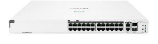 Aruba Instant On 1960 24G 20p Class4 4p Class6 PoE 2XGT 2SFP+ 370W Zarządzany L2+ Gigabit Ethernet (10/100/1000) Obsługa PoE 1U 