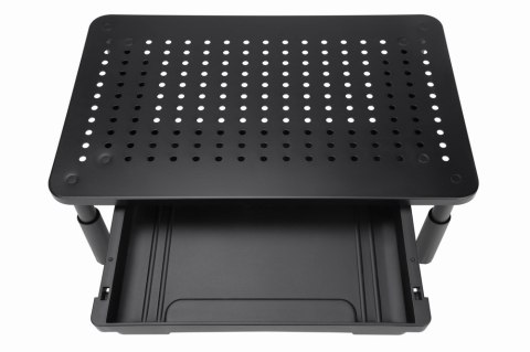 GEMBIRD REGULOWANA PODSTAWKA POD MONITOR Z SZUFLADĄ (PROSTOKĄT) GEMBIRD REGULOWANA PODSTAWKA POD MONITOR Z SZUFLADĄ (PROSTOKĄT)